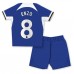 Chelsea Enzo Fernandez #8 Barnkläder Hemma matchtröja till baby 2023-24 Kortärmad (+ Korta byxor) Billigt